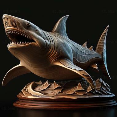 3D model shark 3d model (STL)